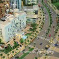 Architectural model lighting 3d residential building models